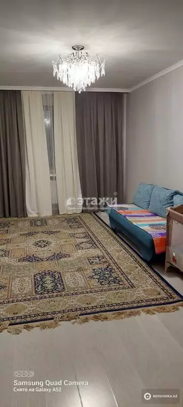 2-комнатная квартира, этаж 3 из 5, 55 м²