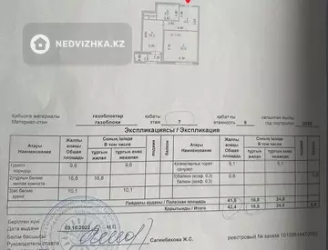 43 м², 1-комнатная квартира, этаж 7 из 9, 43 м², изображение - 0