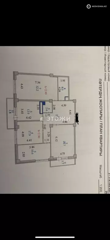 151 м², 4-комнатная квартира, этаж 19 из 23, 151 м², изображение - 16