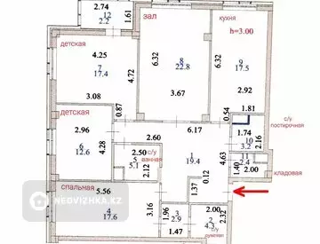 127 м², 4-комнатная квартира, этаж 4 из 14, 127 м², изображение - 29