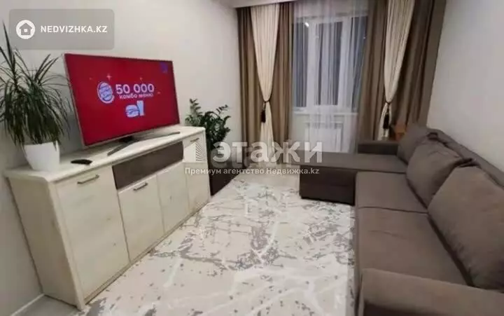 58 м², 2-комнатная квартира, этаж 10 из 12, 58 м², изображение - 1