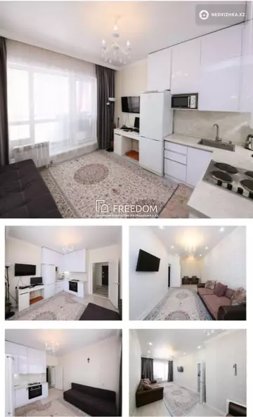 45 м², 1-комнатная квартира, этаж 5 из 21, 45 м², изображение - 2