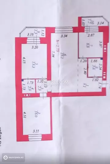 82 м², 3-комнатная квартира, этаж 2 из 10, 82 м², изображение - 0