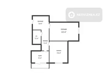 71.5 м², 2-комнатная квартира, этаж 6 из 10, 72 м², изображение - 15