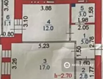 41 м², 1-комнатная квартира, этаж 9 из 9, 41 м², изображение - 0