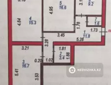 76 м², 3-комнатная квартира, этаж 4 из 9, 76 м², изображение - 5