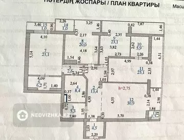 170 м², 4-комнатная квартира, этаж 27 из 43, 170 м², изображение - 1