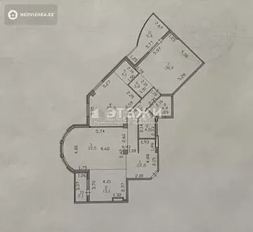 152 м², 3-комнатная квартира, этаж 9 из 14, 152 м², изображение - 31