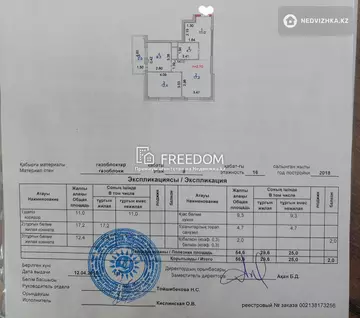 57 м², 2-комнатная квартира, этаж 9 из 16, 57 м², изображение - 17