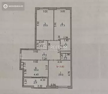 100 м², 3-комнатная квартира, этаж 4 из 9, 100 м², изображение - 8