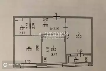 68 м², 2-комнатная квартира, этаж 9 из 14, 68 м², изображение - 14