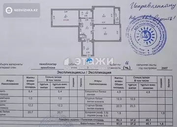 83.9 м², 2-комнатная квартира, этаж 3 из 14, 84 м², изображение - 19