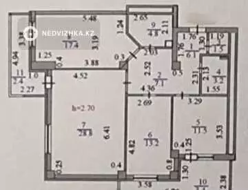 100 м², 3-комнатная квартира, этаж 4 из 9, 100 м², изображение - 5