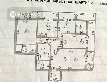 170 м², 1-комнатная квартира, этаж 27 из 43, 170 м², изображение - 2