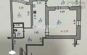 68 м², 2-комнатная квартира, этаж 10 из 16, 68 м², изображение - 10