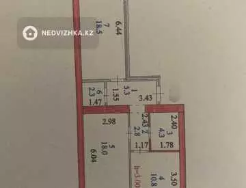 64 м², 2-комнатная квартира, этаж 8 из 10, 64 м², изображение - 4