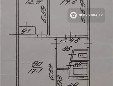 61 м², 3-комнатная квартира, этаж 1 из 5, 61 м², изображение - 23