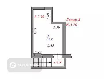 15 м², Торговое помещение, этаж 1 из 18, 15 м², изображение - 3