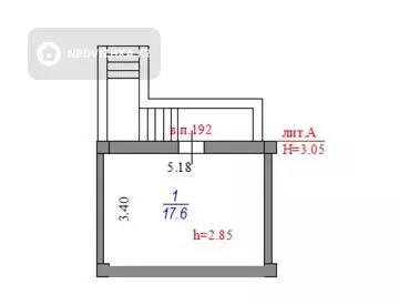 18 м², Помещение, 9 этажей, 18 м², изображение - 4