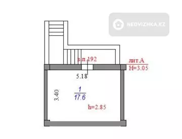 18 м², Производственное помещение, 9 этажей, 18 м², изображение - 4