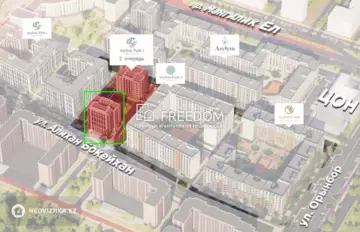 65.2 м², 2-комнатная квартира, этаж 3 из 9, 65 м², изображение - 2