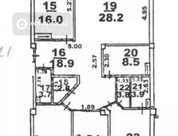 136 м², 4-комнатная квартира, этаж 1 из 15, 136 м², изображение - 12