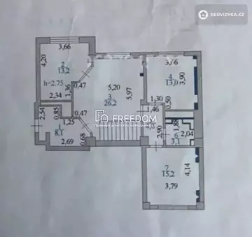 160 м², 5-комнатная квартира, этаж 4 из 4, 160 м², изображение - 0