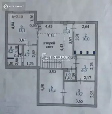 160 м², 5-комнатная квартира, этаж 4 из 4, 160 м², изображение - 9