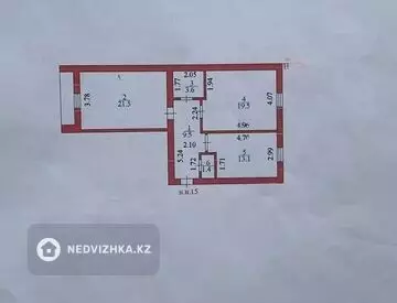 2-комнатная квартира, этаж 13 из 12, 70 м²