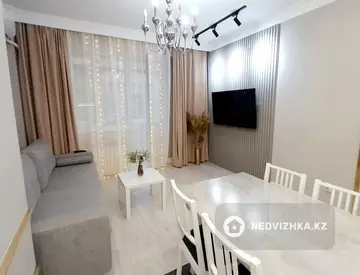 2-комнатная квартира, этаж 2 из 12, 52 м², посуточно