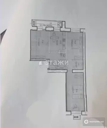 77.4 м², 3-комнатная квартира, этаж 8 из 12, 77 м², изображение - 4