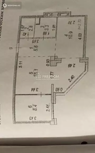 49 м², 2-комнатная квартира, этаж 3 из 9, 49 м², изображение - 10