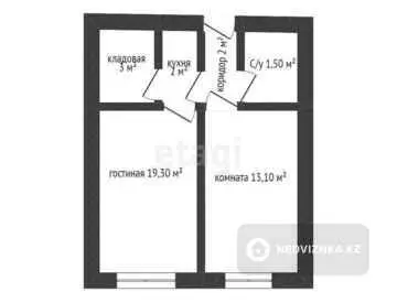 38 м², 2-комнатная квартира, этаж 2 из 5, 38 м², изображение - 10