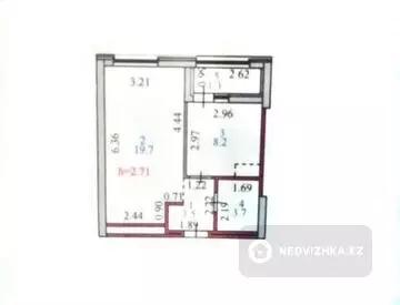 37 м², 1-комнатная квартира, этаж 9 из 16, 37 м², изображение - 0