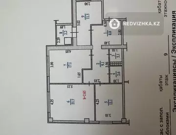 88.2 м², 3-комнатная квартира, этаж 9 из 9, 88 м², изображение - 21