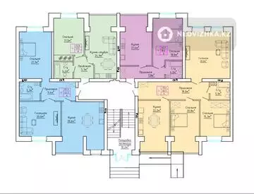 52 м², 1-комнатная квартира, этаж 5 из 5, 52 м², изображение - 5