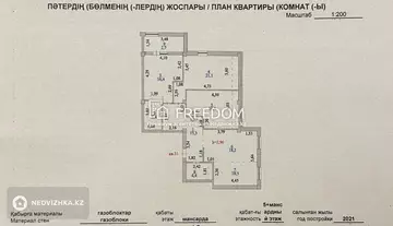 110 м², 4-комнатная квартира, этаж 6 из 6, 110 м², изображение - 10