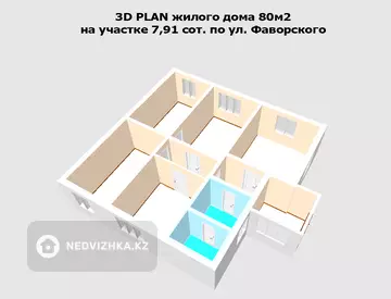 80 м², 4-комнатный дом, 80 м², изображение - 15