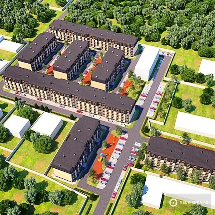 45.1 м², 1-комнатная квартира, этаж 4 из 4, 45 м², изображение - 1