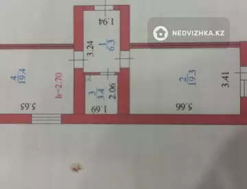 2-комнатная квартира, этаж 12 из 12, 51 м²