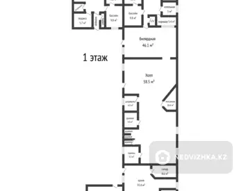 1180 м², Гостиница, 2 этажа, 1 180 м², изображение - 50