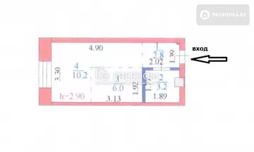 26 м², 1-комнатная квартира, этаж 3 из 5, 26 м², изображение - 6