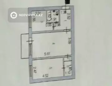 46.3 м², 2-комнатная квартира, этаж 4 из 5, 46 м², изображение - 8