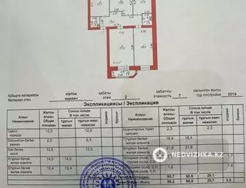 100 м², 4-комнатная квартира, этаж 2 из 7, 100 м², изображение - 13