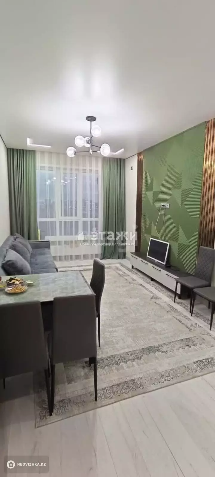 50 м², 2-комнатная квартира, этаж 10 из 17, 50 м², изображение - 1