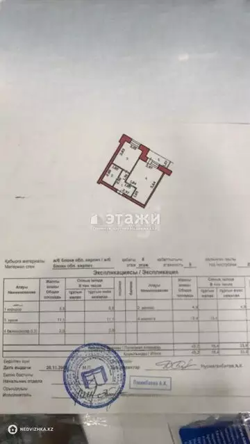 43.2 м², 1-комнатная квартира, этаж 5 из 9, 43 м², изображение - 2