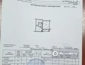 36 м², 1-комнатная квартира, этаж 2 из 12, 36 м², изображение - 20