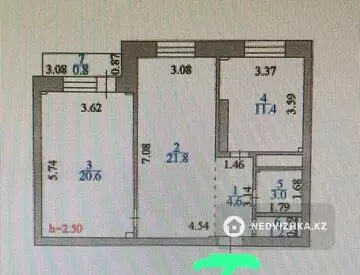 65 м², 2-комнатная квартира, этаж 9 из 10, 65 м², изображение - 0