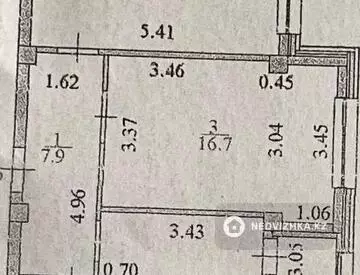 58 м², 2-комнатная квартира, этаж 6 из 9, 58 м², изображение - 18