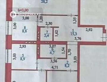 110 м², 4-комнатная квартира, этаж 7 из 9, 110 м², изображение - 5